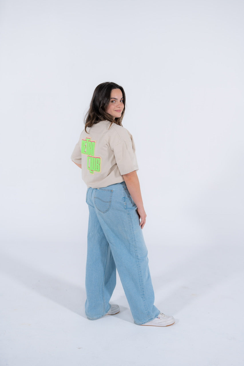 Retro Club Oversized T-Shirt