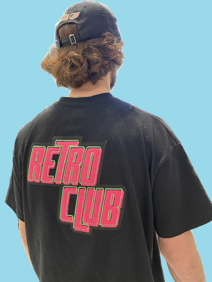 Retro Club Oversized T-Shirt